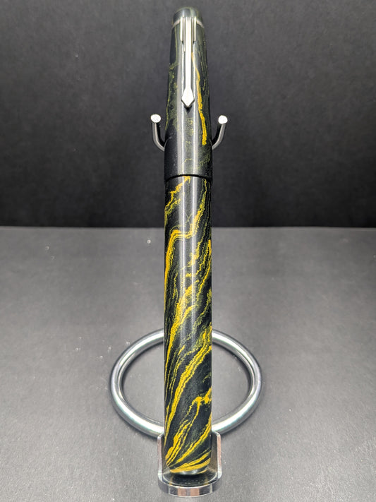 F24 - The Americana - Black and Yellow mottled