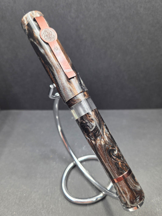 B46 - König - Heimdhall - Piston FIller (Natural with Bronze accents)