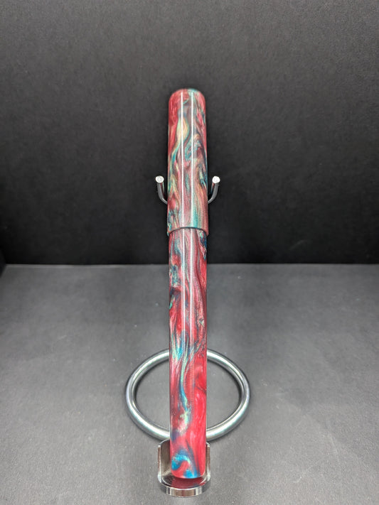 B24- Pink, turquoise, red