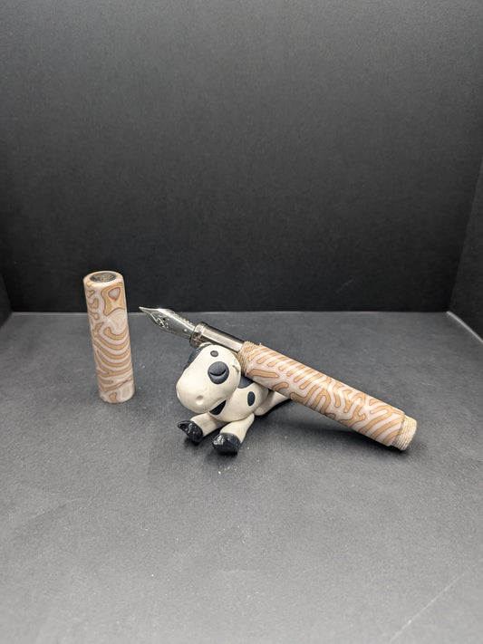 E14 - (CrazyFiber)- Taschenstift in Caramel Late