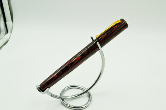 M615C - Black-Red Ebonite - JOWO 1.5 Nib