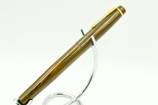 M613C - Americana Slim Beige-Red Ebonite - JOWO 1.5 Nib