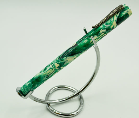 M514C - Emerald Green and White - Jowo #6 EF