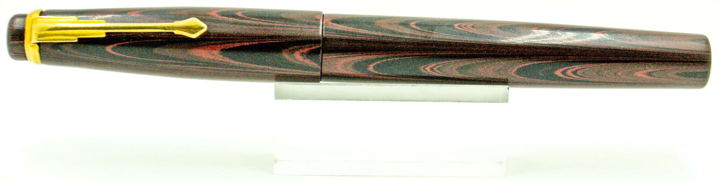 F34 - Americana Red Black Ripple