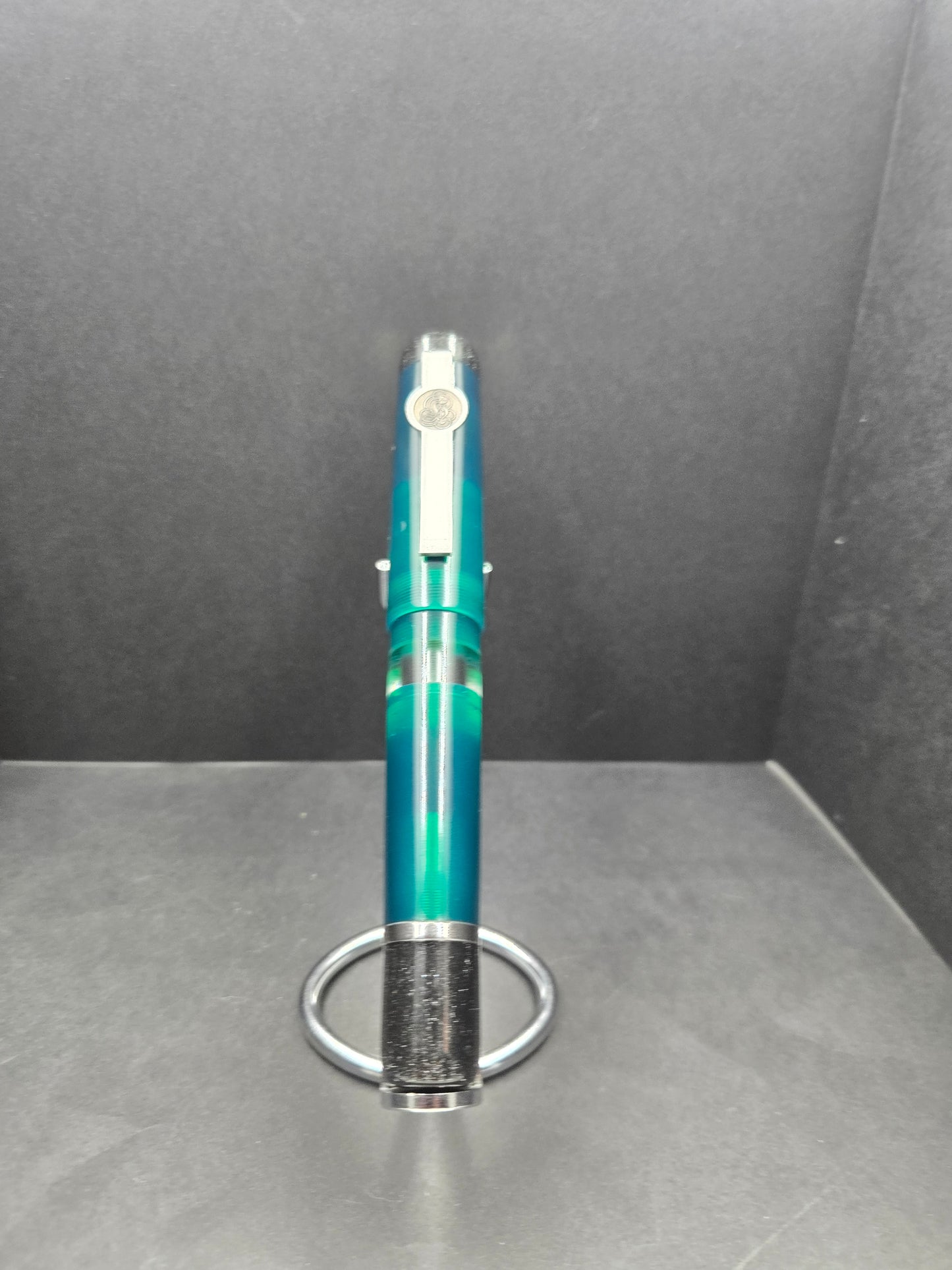 B46 - König - Translucent Forrest Green w/Black trim