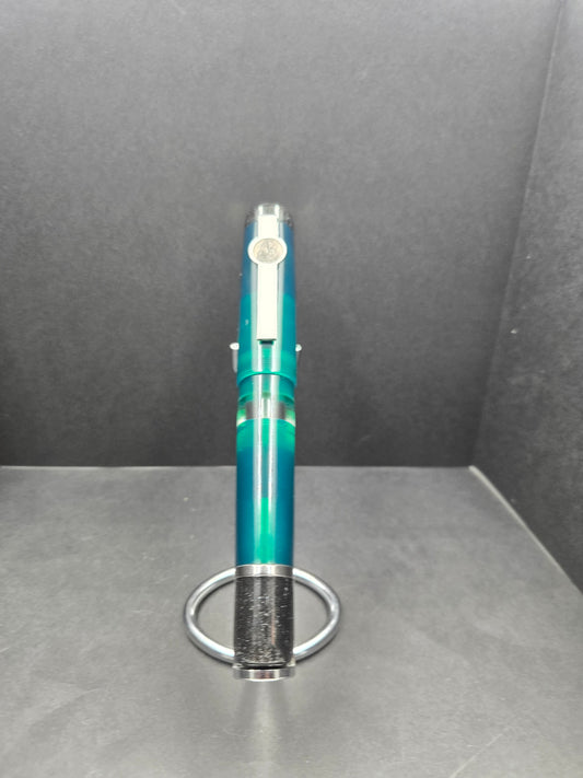 B46 - König - Translucent Forrest Green w/Black trim