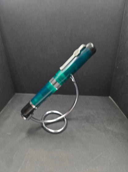 B46 - König - Translucent Forrest Green w/Black trim