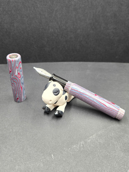 E14 - (Crazy Fiber) - Faux fordite Pattern 2