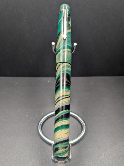 F24 - The Americana - Custom Nikko (teal, tan, grey, black) mottled