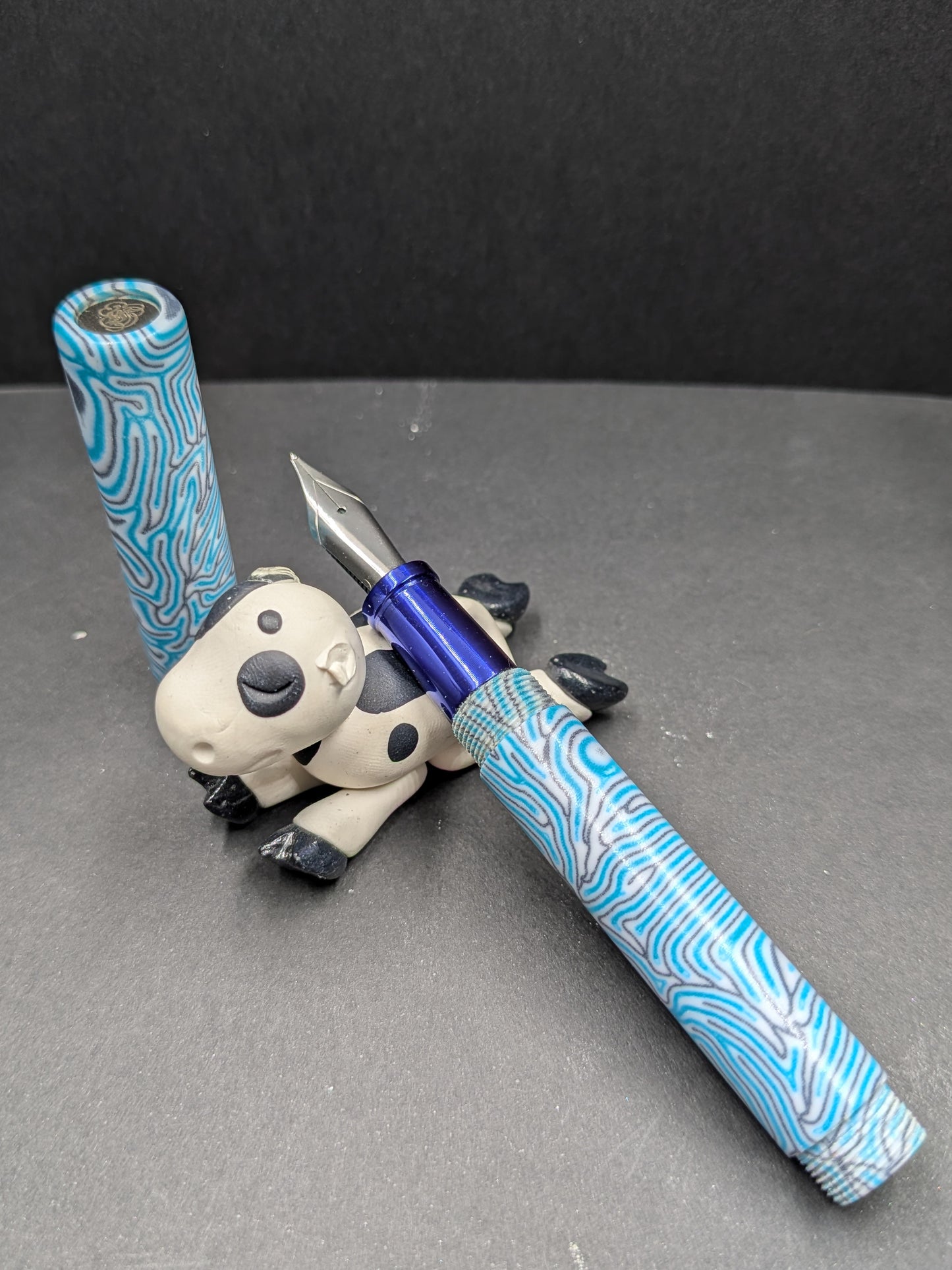 E14 - (CrazyFiber)- Taschenstift in Blue Lagoon