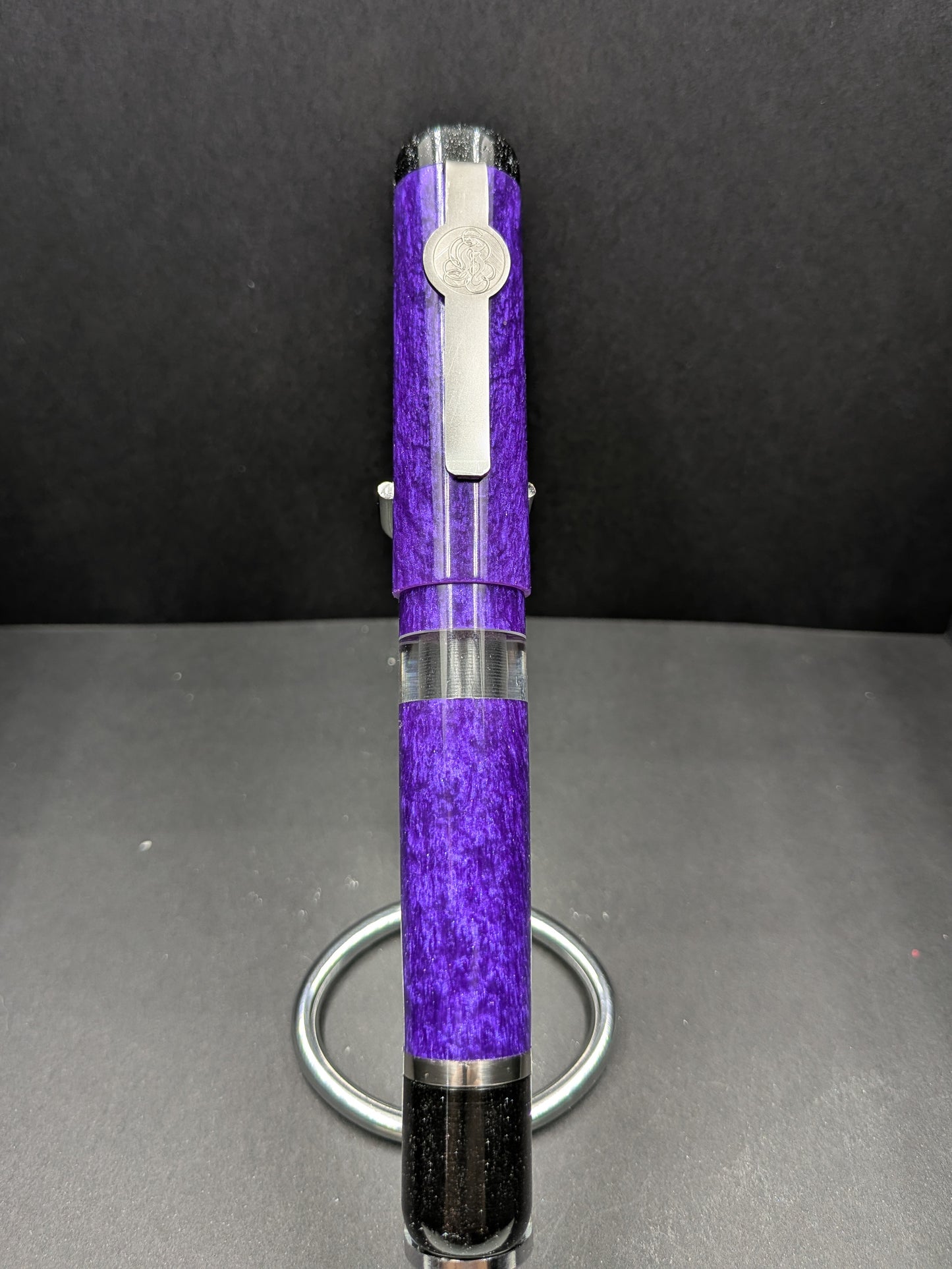 B46 - König - Blue Violet, Black Trim (Piston Filler)