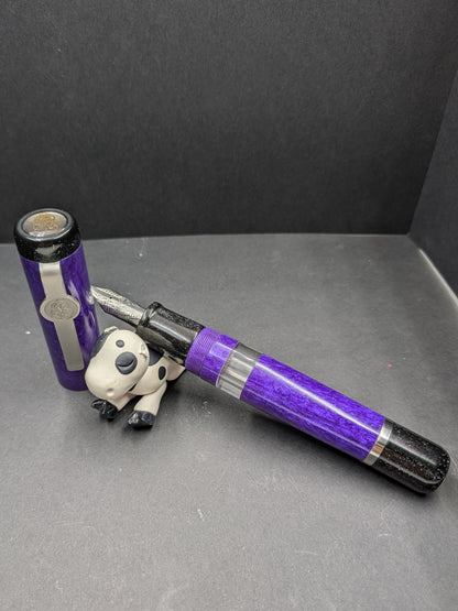 B46 - König - Blue Violet, Black Trim (Piston Filler)