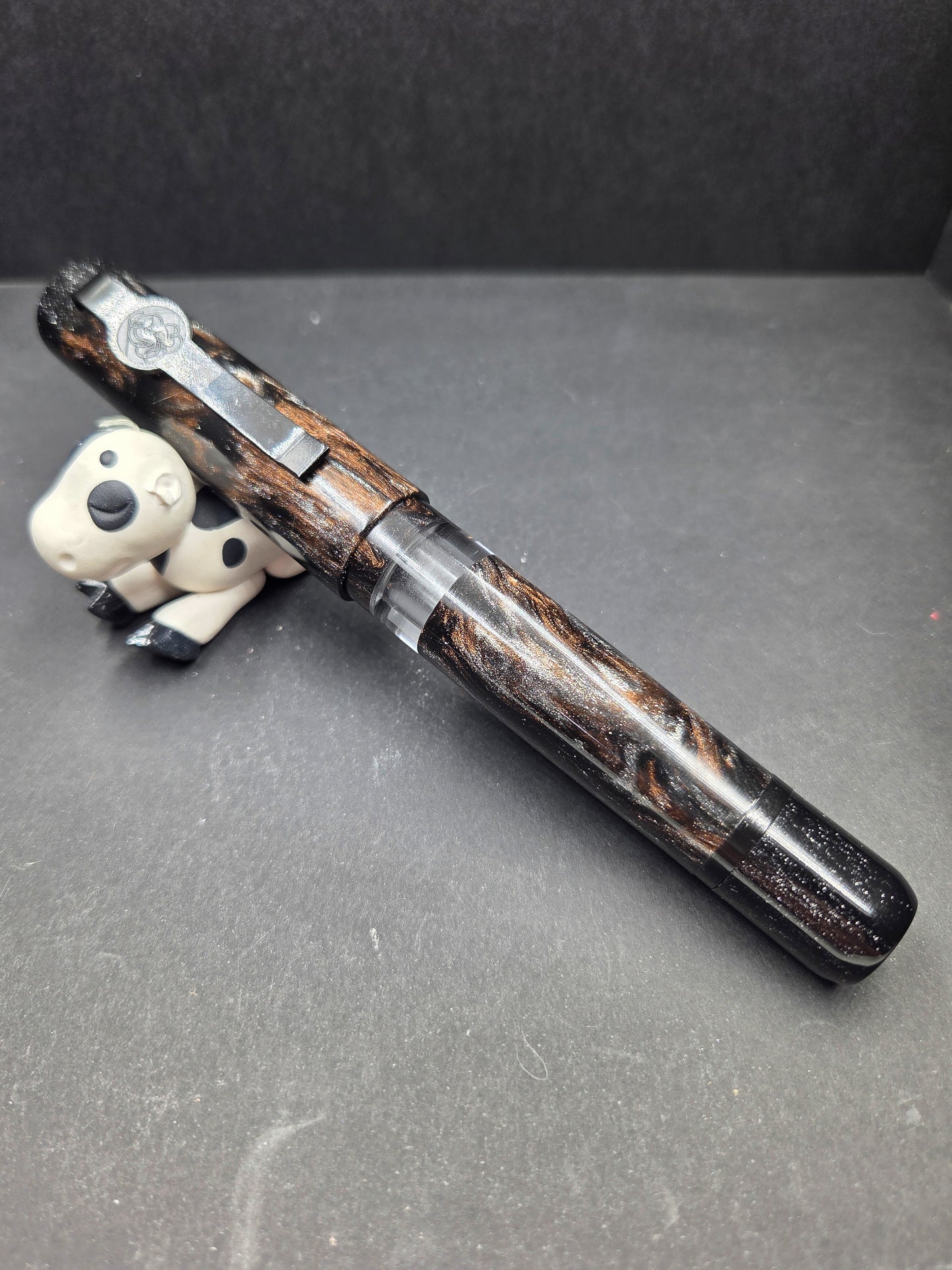 B46 - König - Heimdhall - Piston FIller (Black resin accents with Black metal accents)