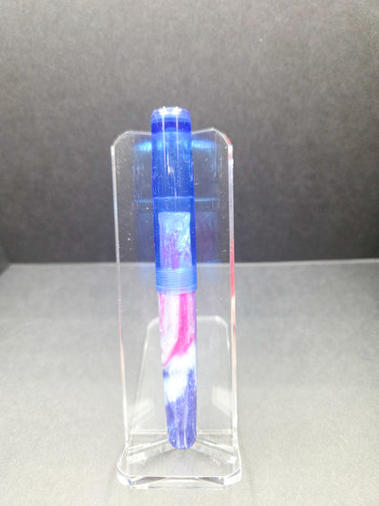 F14 - Taschenstift - SNR - Crayola Crayons - Transparent Blue Acrylic cap