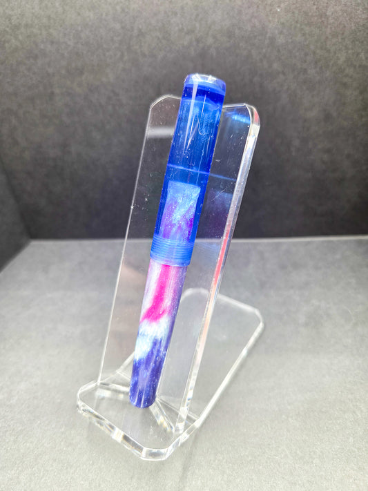 F14 - Taschenstift - SNR - Crayola Crayons - Transparent Blue Acrylic cap