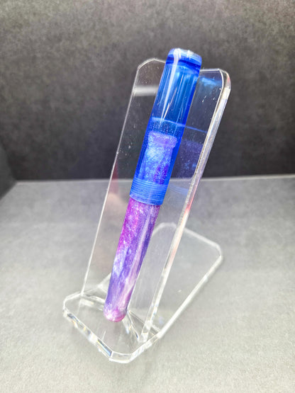 F14 - Taschenstift - SNR - Crayola Crayons - Transparent blue Acrylic cap