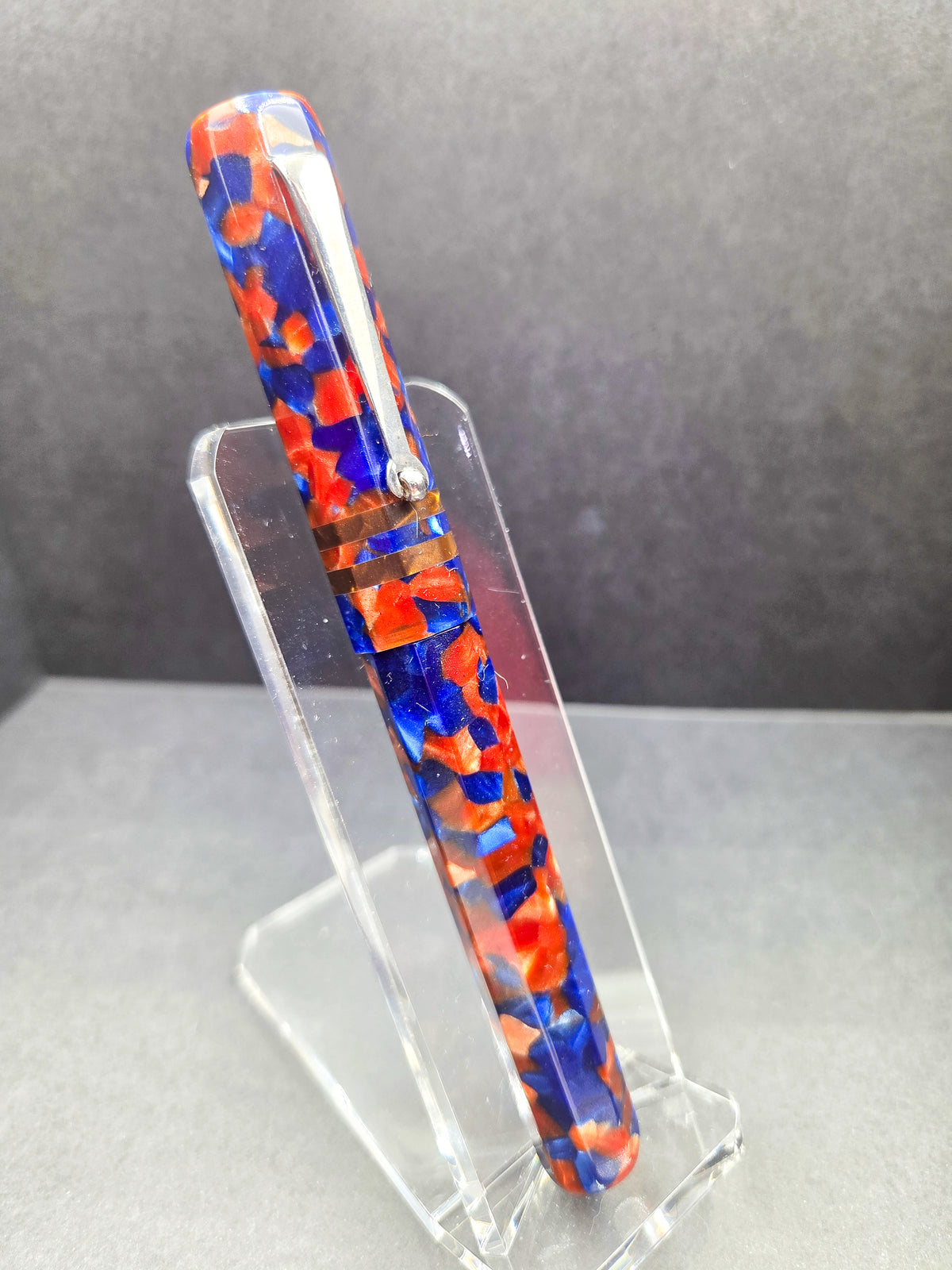 A24 - Sleipnir - Acrylic Acetate - Blue/Bronze pebbles
