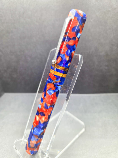 A24 - Sleipnir - Acrylic Acetate - Blue/Bronze pebbles