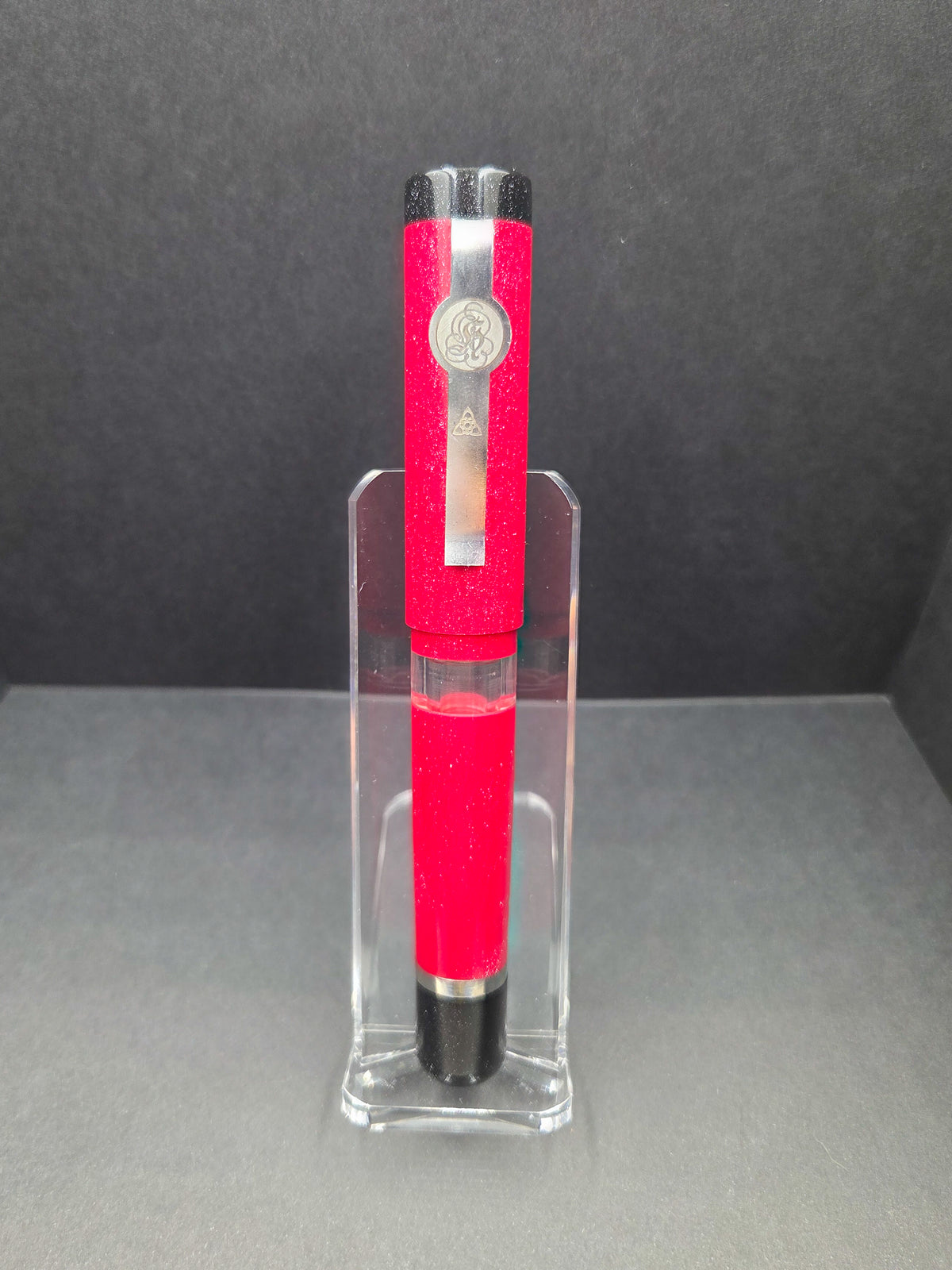 B46 - König - Candy Apple Red w/Black trim  - Piston Filler