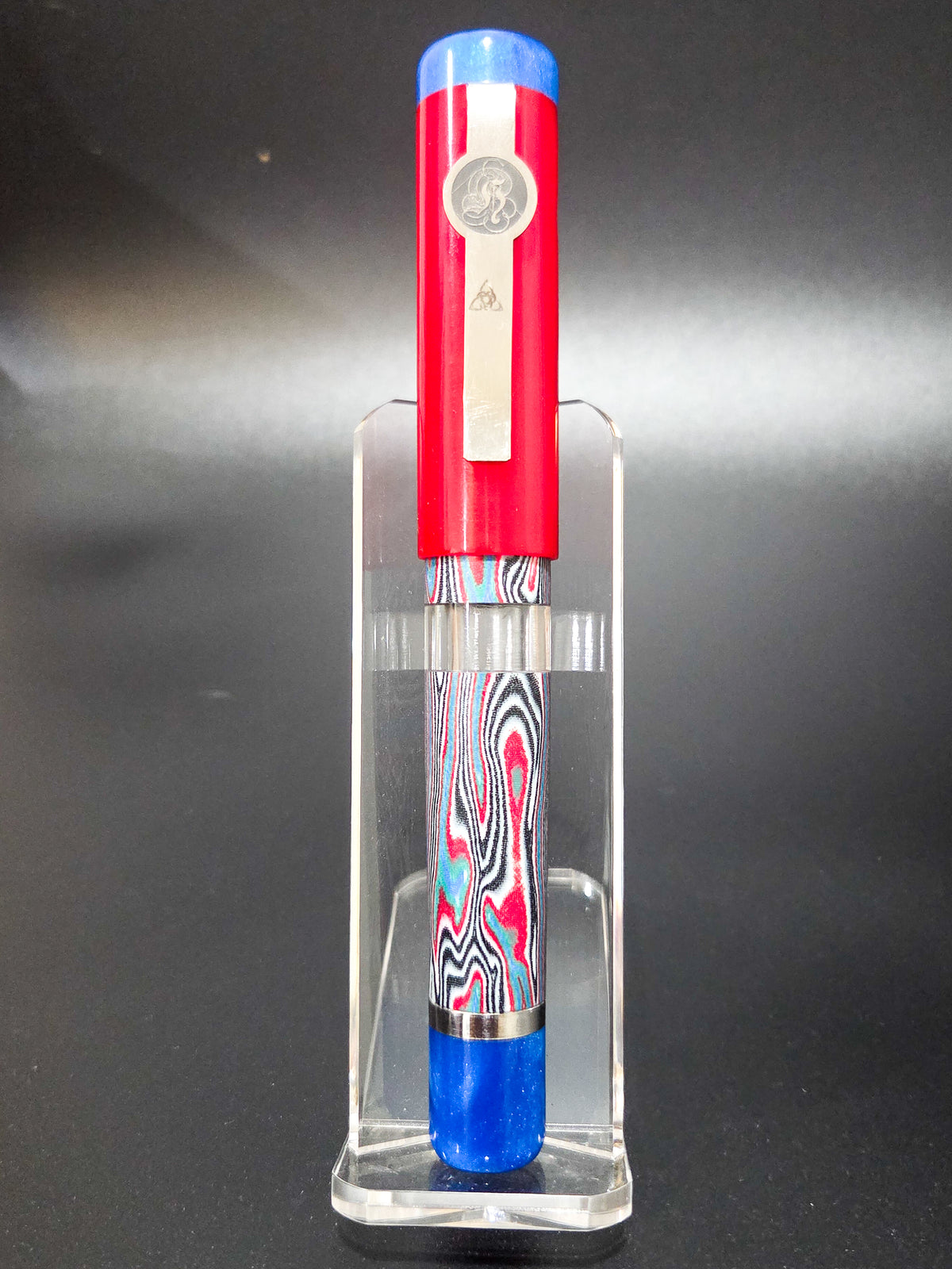 B46 - König - Crazy Fiber Faux Fordite - Piston Filler