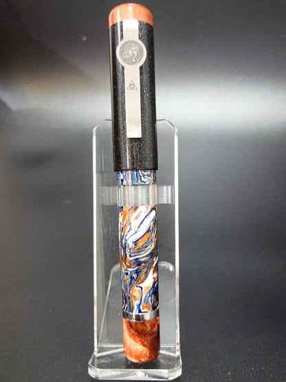 B46 - König - Tiger Pride - Piston Filler - Bronze accents