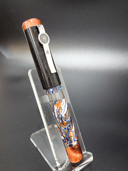 B46 - König - Tiger Pride - Piston Filler - Bronze accents