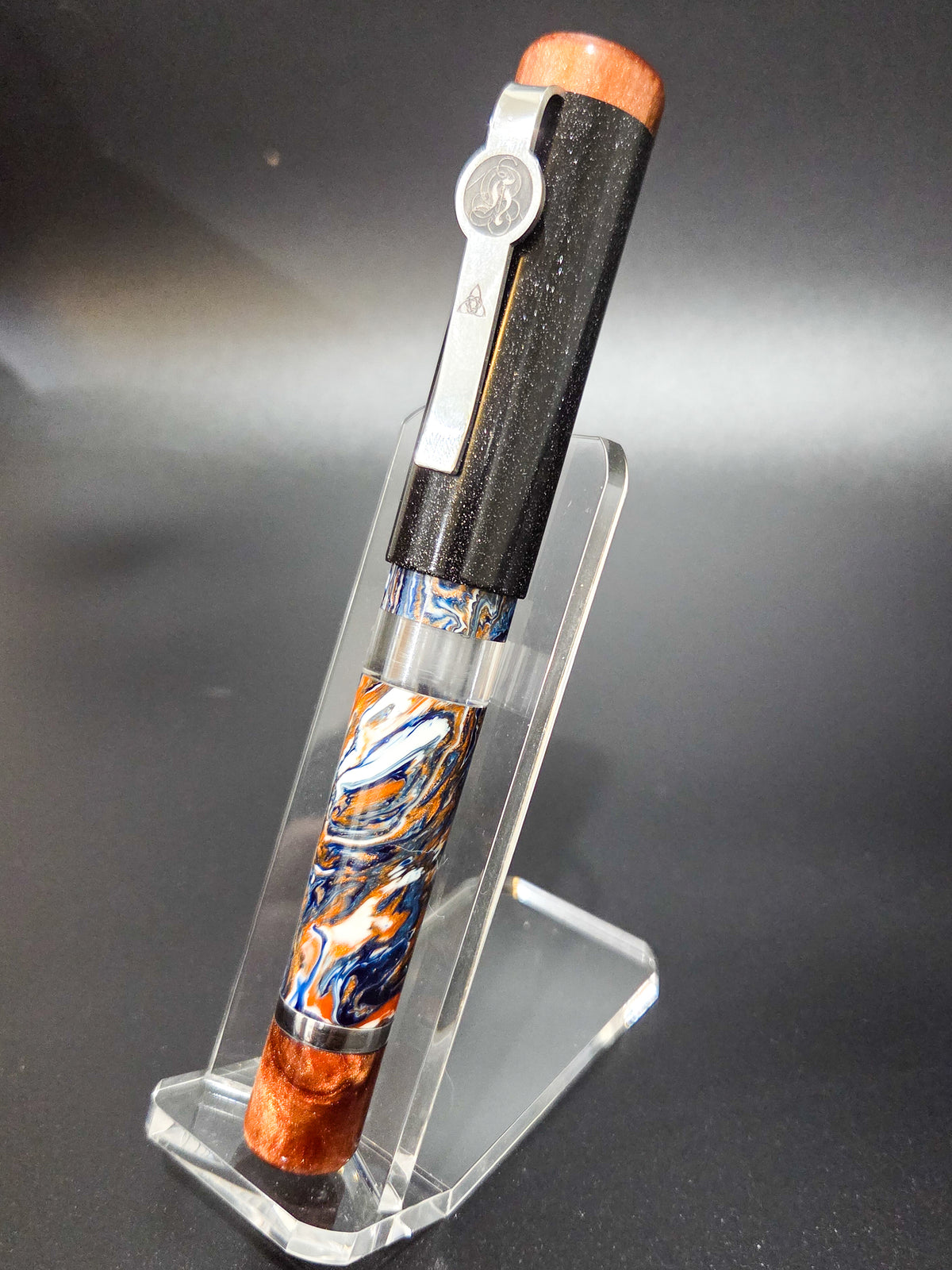 B46 - König - Tiger Pride - Piston Filler - Bronze accents