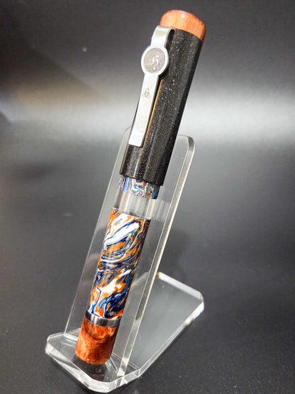 B46 - König - Tiger Pride - Piston Filler - Bronze accents