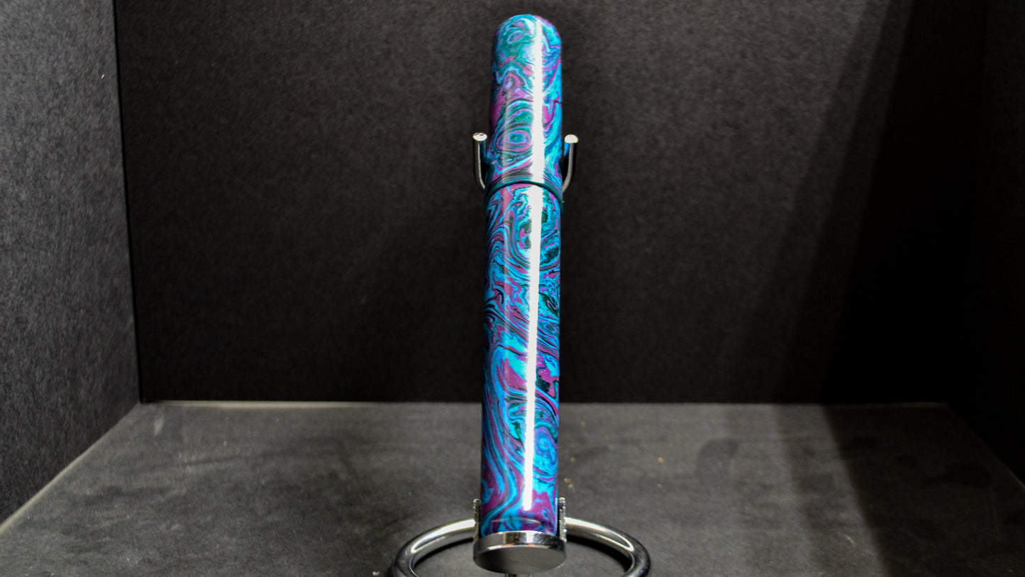 B36- Mutt Blanks - Evancio model - Turquoise and Purple
