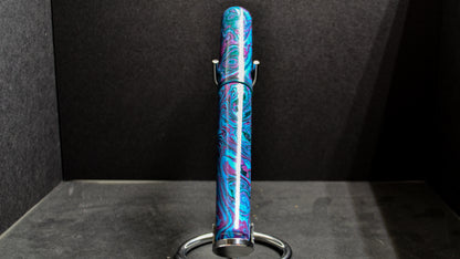 B36- Mutt Blanks - Evancio model - Turquoise and Purple