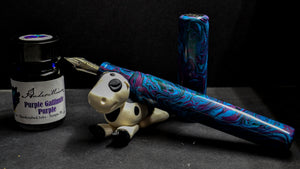 B36- Mutt Blanks - Evancio model - Turquoise and Purple