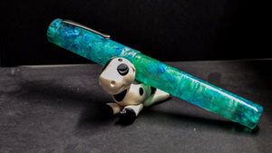 B36- Mutt Blanks- Evancio model - Turquoise Ribbons