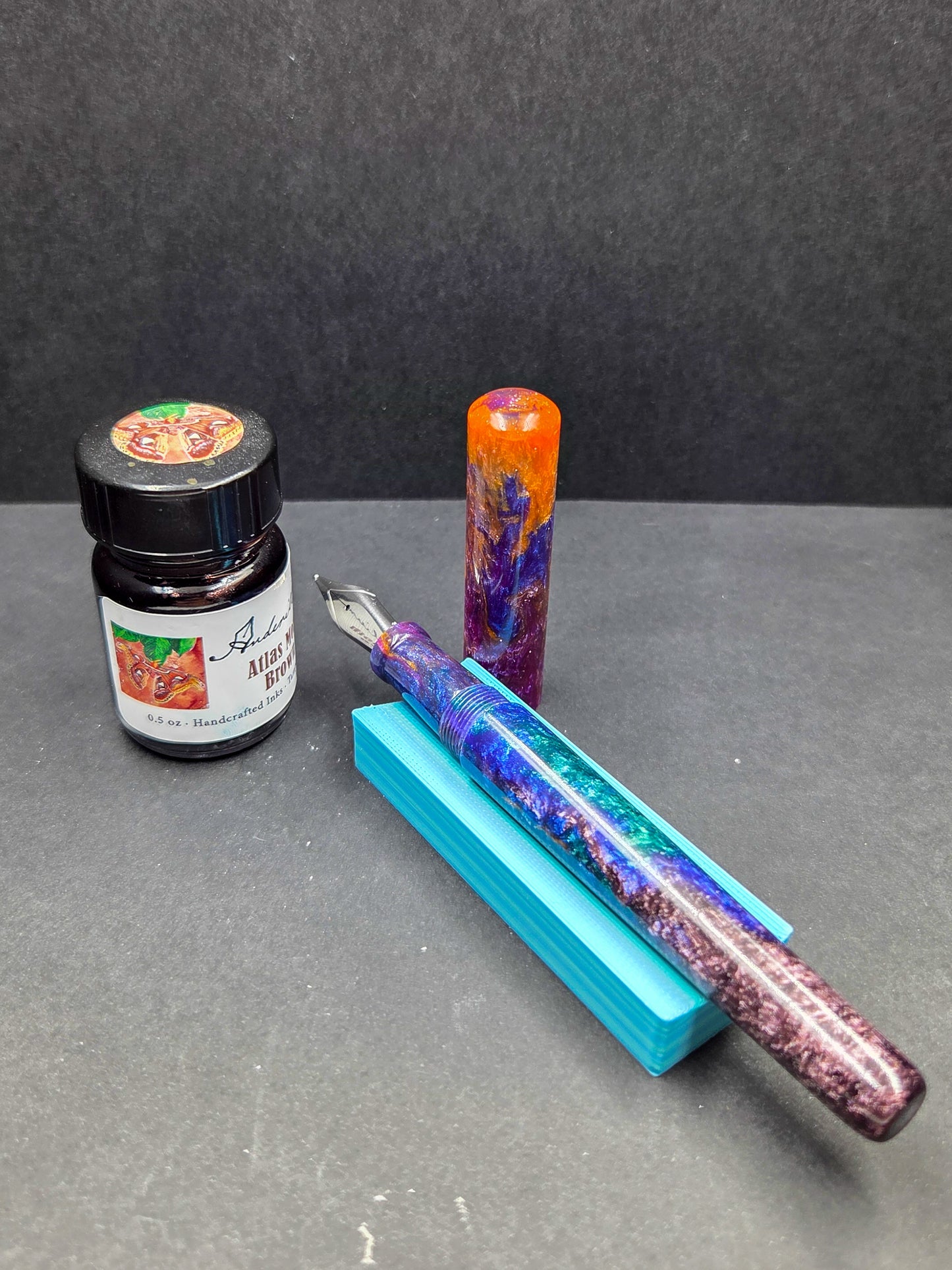 B14-  Erste - SNR - Orange, turquoise, purple