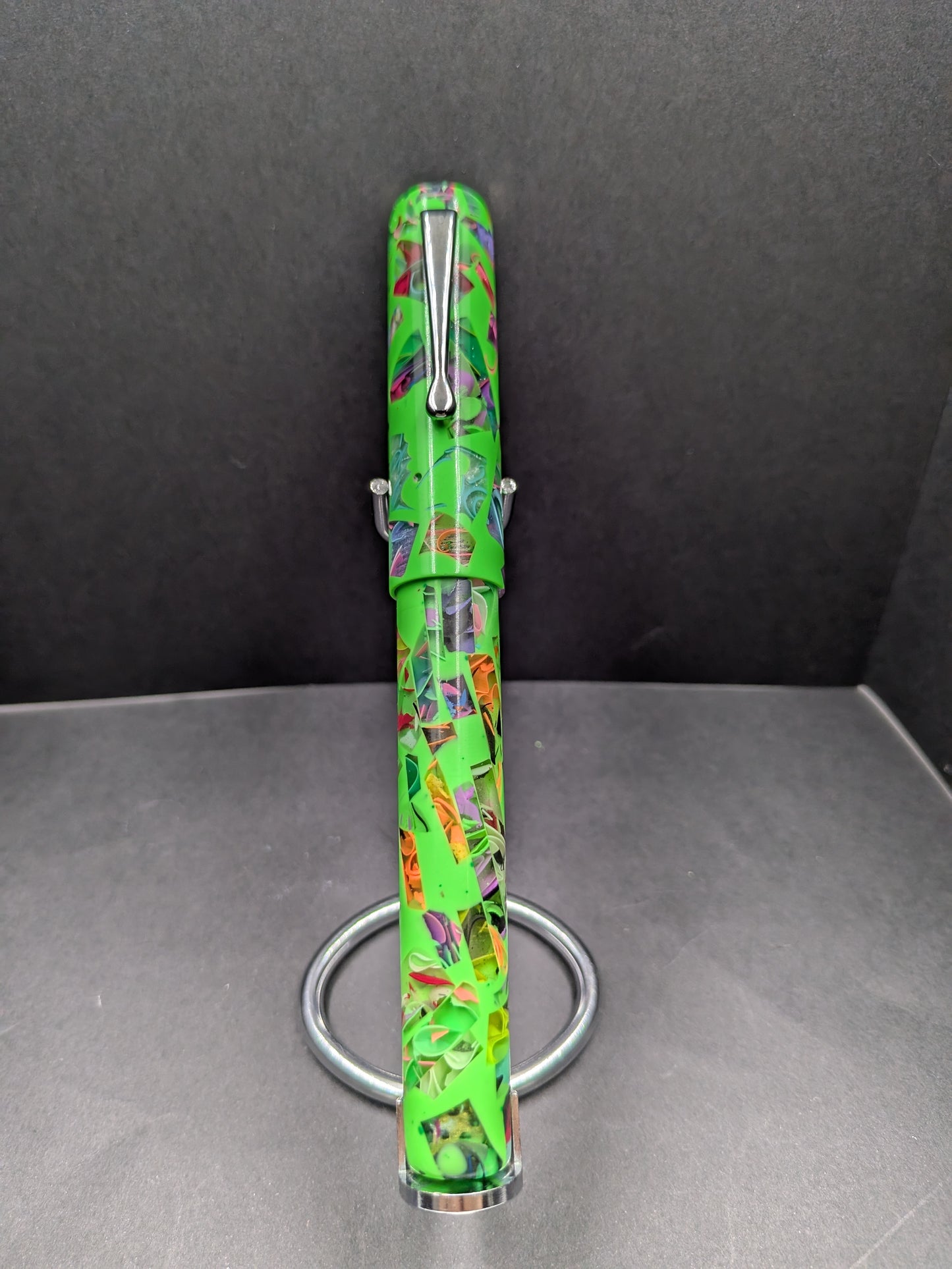 B36 - (Evancio) Neon Green Mosaic