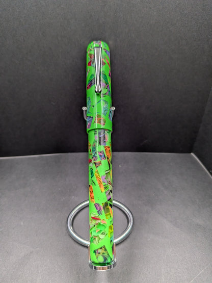 B36 - (Evancio) Neon Green Mosaic