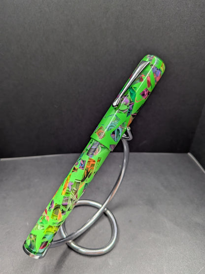 B36 - (Evancio) Neon Green Mosaic