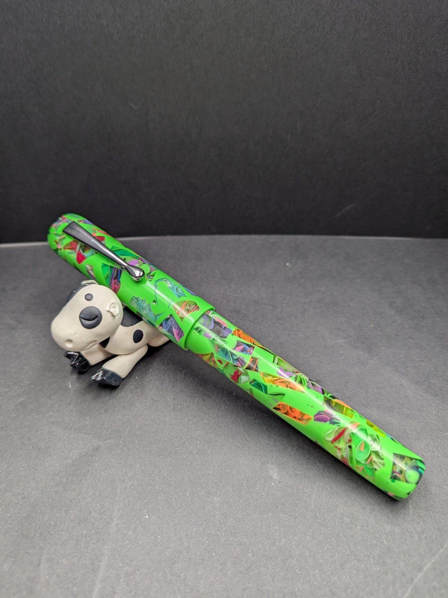 B36 - (Evancio) Neon Green Mosaic