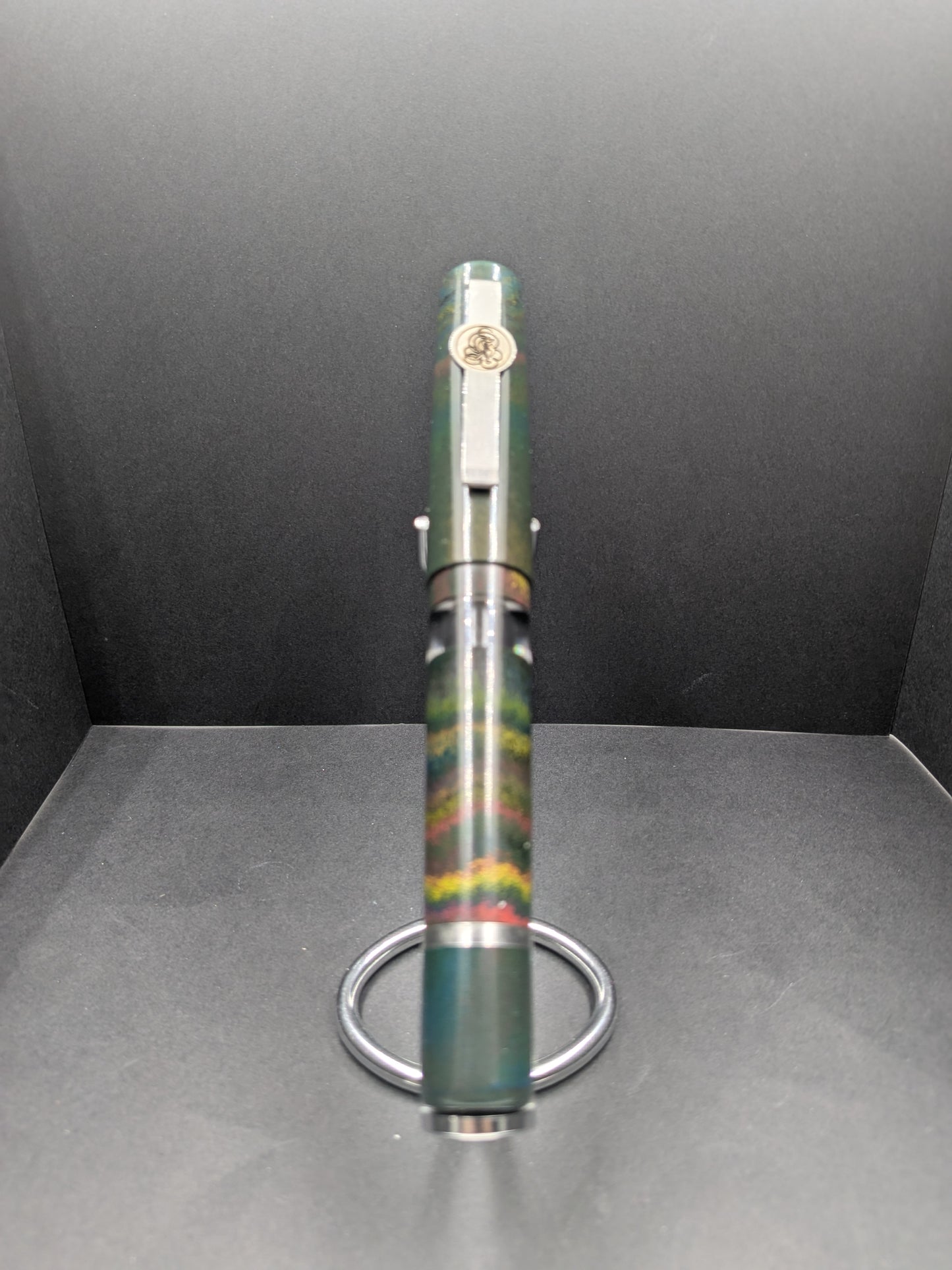 B46 - König 5 color mottle Ebonite Piston filler