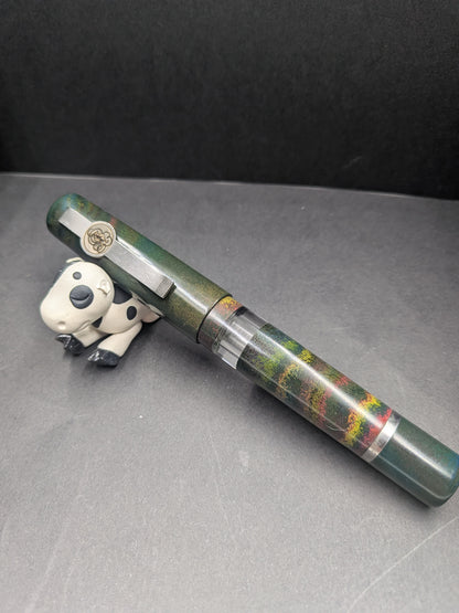 B46 - König 5 color mottle Ebonite Piston filler