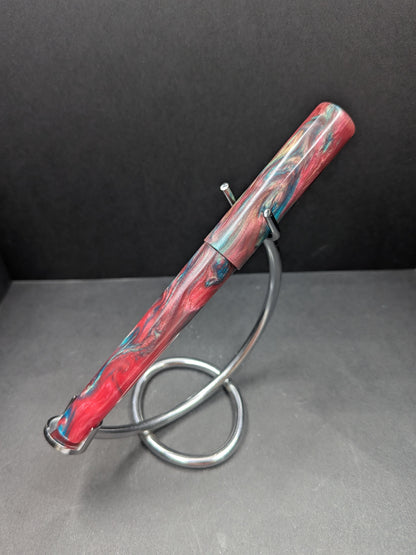 B24- Pink, turquoise, red