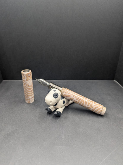 E14 - (CrazyFiber)- Taschenstift in Caramel Late