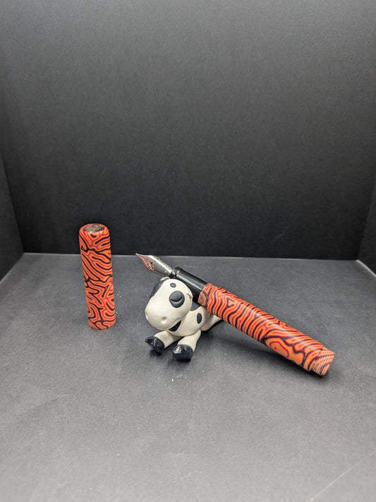 E14 - (CrazyFiber)- Taschenstift in Fireball