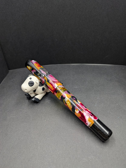 B36 - (Kolbenfüller) Rainbow pebble Cellulose Acetate (piston)