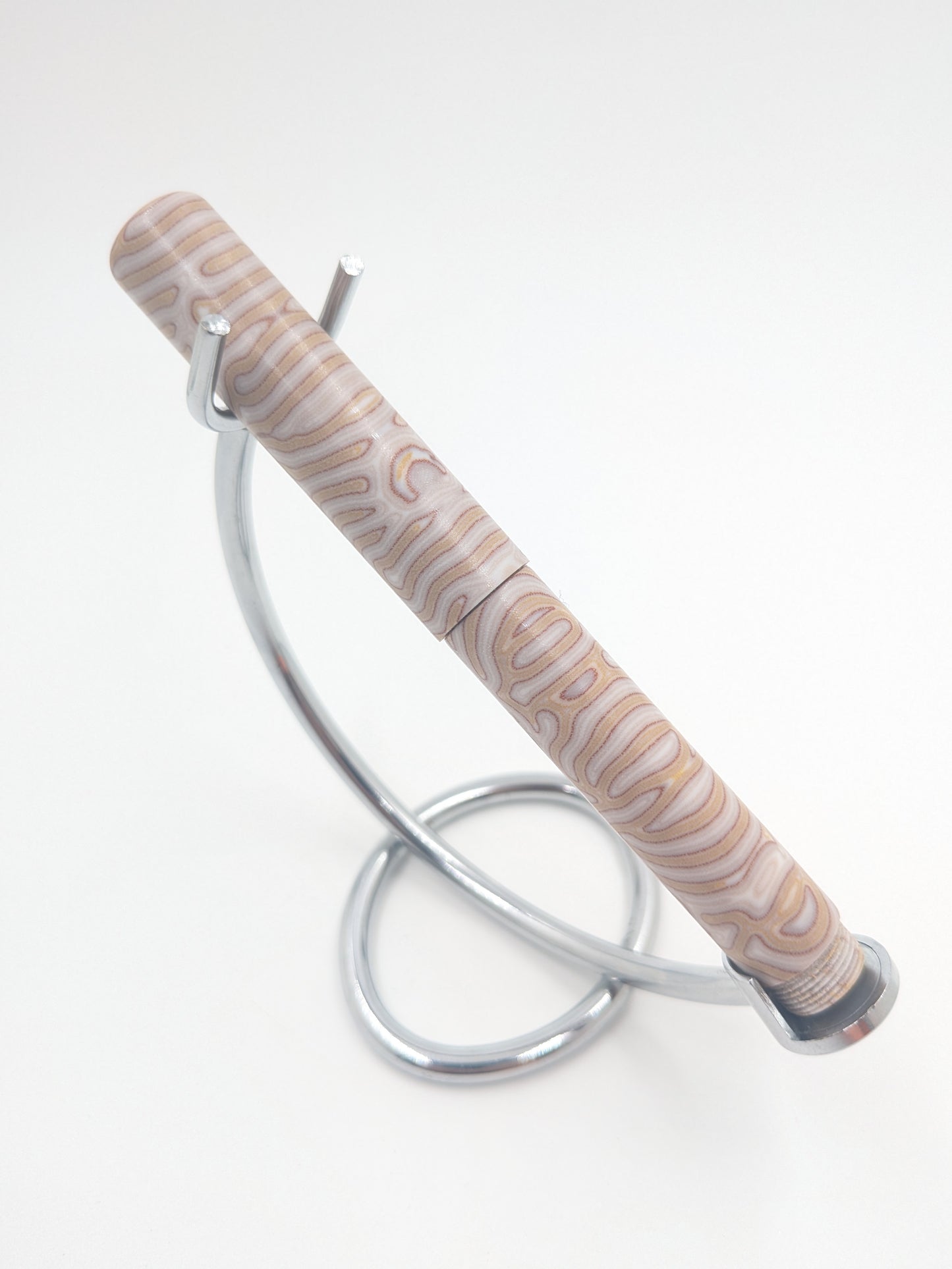 E14 - (CrazyFiber)- Taschenstift in Caramel Late Black Chrome Section