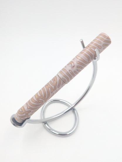 E14 - (CrazyFiber)- Taschenstift in Caramel Late Black Chrome Section