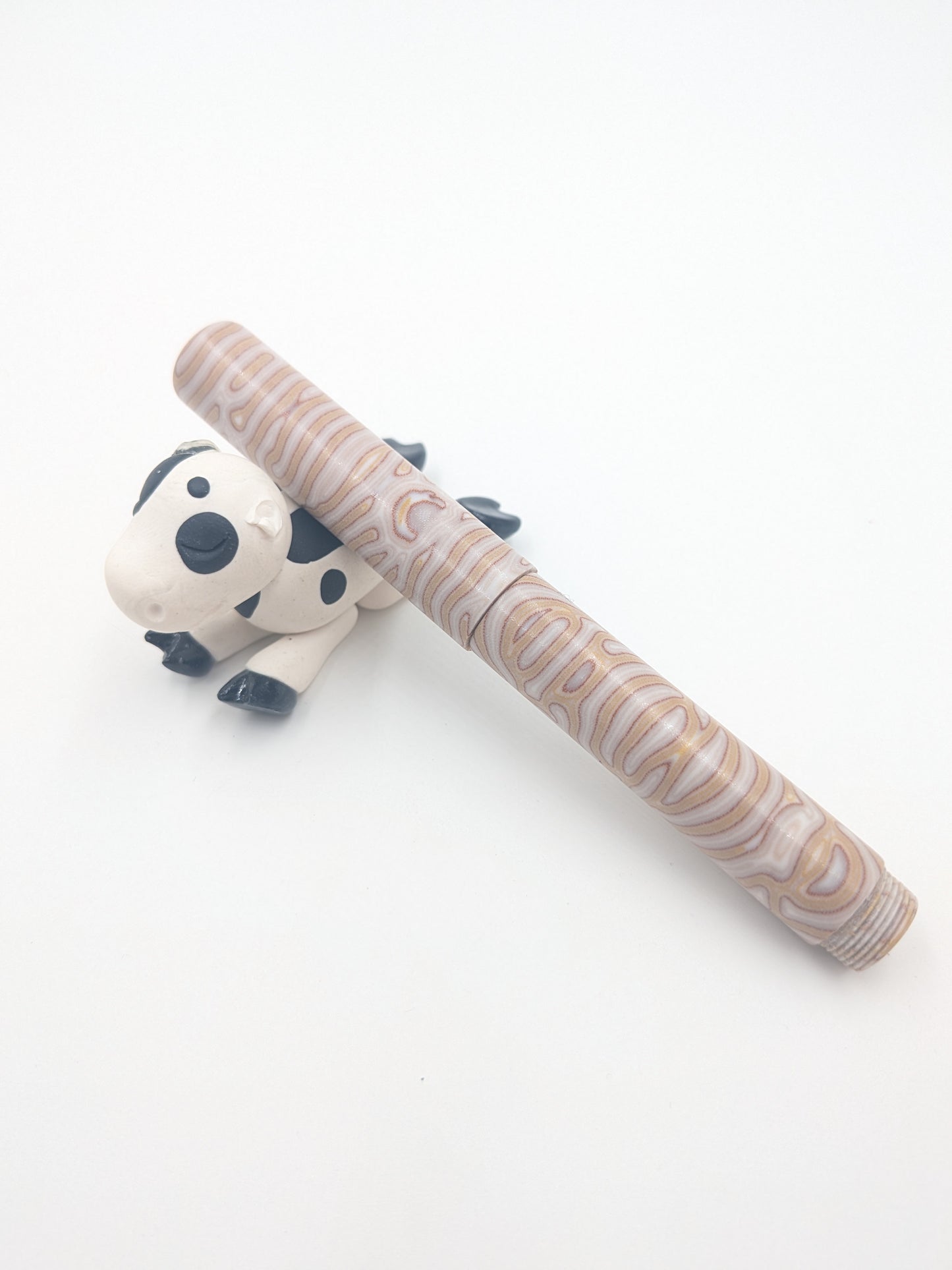 E14 - (CrazyFiber)- Taschenstift in Caramel Late Black Chrome Section