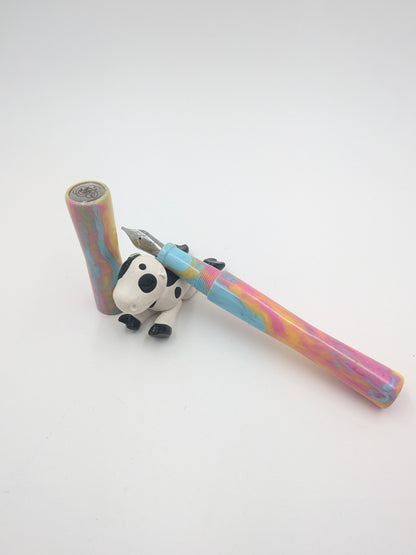 Q24 - (Fountain Telling) - Pan Sexual Flag