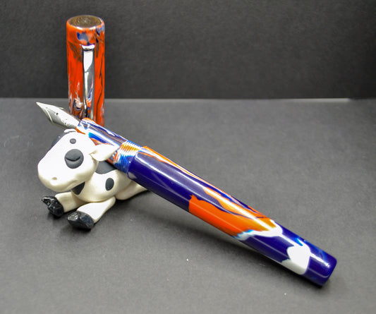 B24 - (SNR) Auburn Orange and blue (223113)