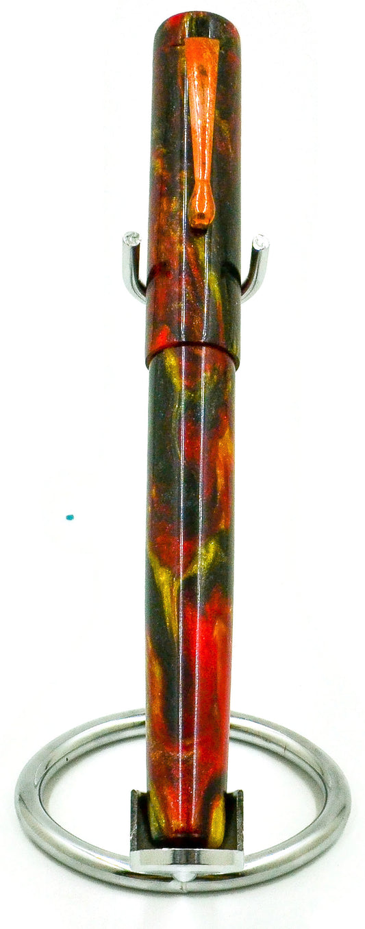 B24 - Diamondcast Red Dragon - Rose gold trim