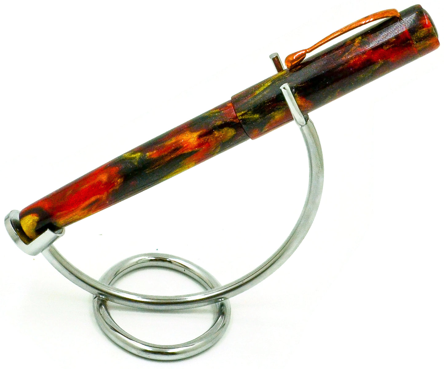 B24 - Diamondcast Red Dragon - Rose gold trim